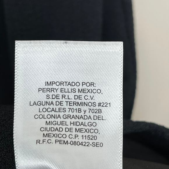 Laundry by Shelli Segal 8 Black Lace Shoulder Dress Crepe Shift Ruffle Sleeves - Picture 7 of 8